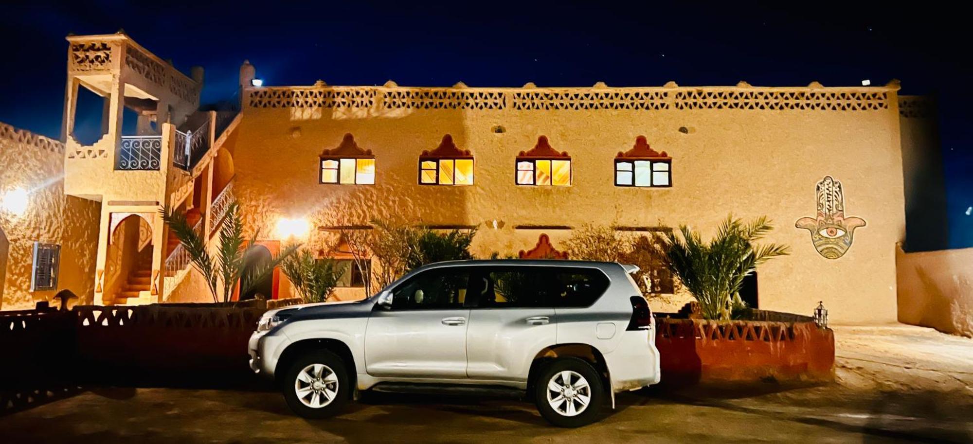Hotel Camping Les Roses Des Dunes & Piscine Merzouga Exterior foto